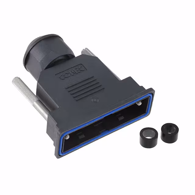 15-004680 Conec  Capots de connecteurs D-Sub en forme de D